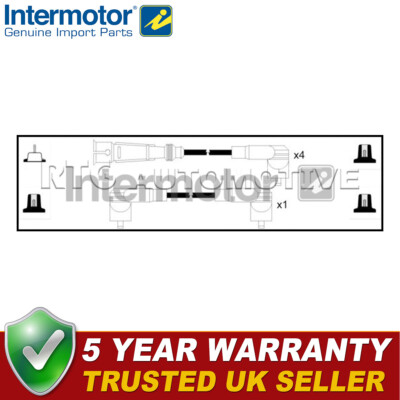 Intermotor HT Ignition Leads Fits VW Polo Golf Transporter Seat Ibiza ...