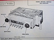 1947-1948 Ford Truck 8mf881 8c-18805b Radio Photofact