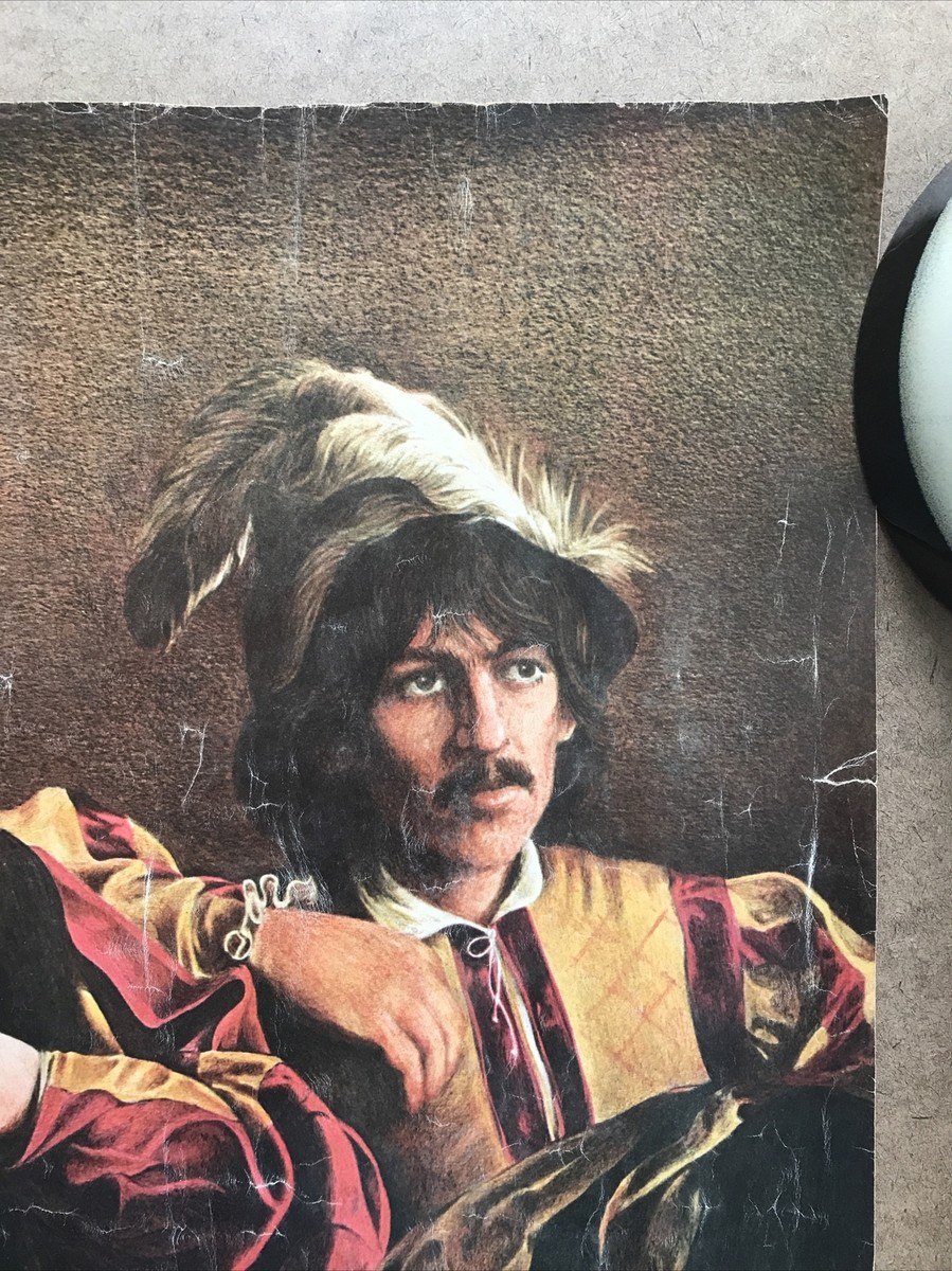 Original Vintage 1960s Renaissance Minstrels The Beatles Poster