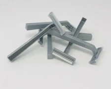 100 Twin Blade Black Disposable Razors in Bulk - Professional or Home Use