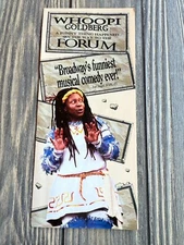 Vtg Whoopi Goldberg Broadway Musical Comedy Flyer Brochure