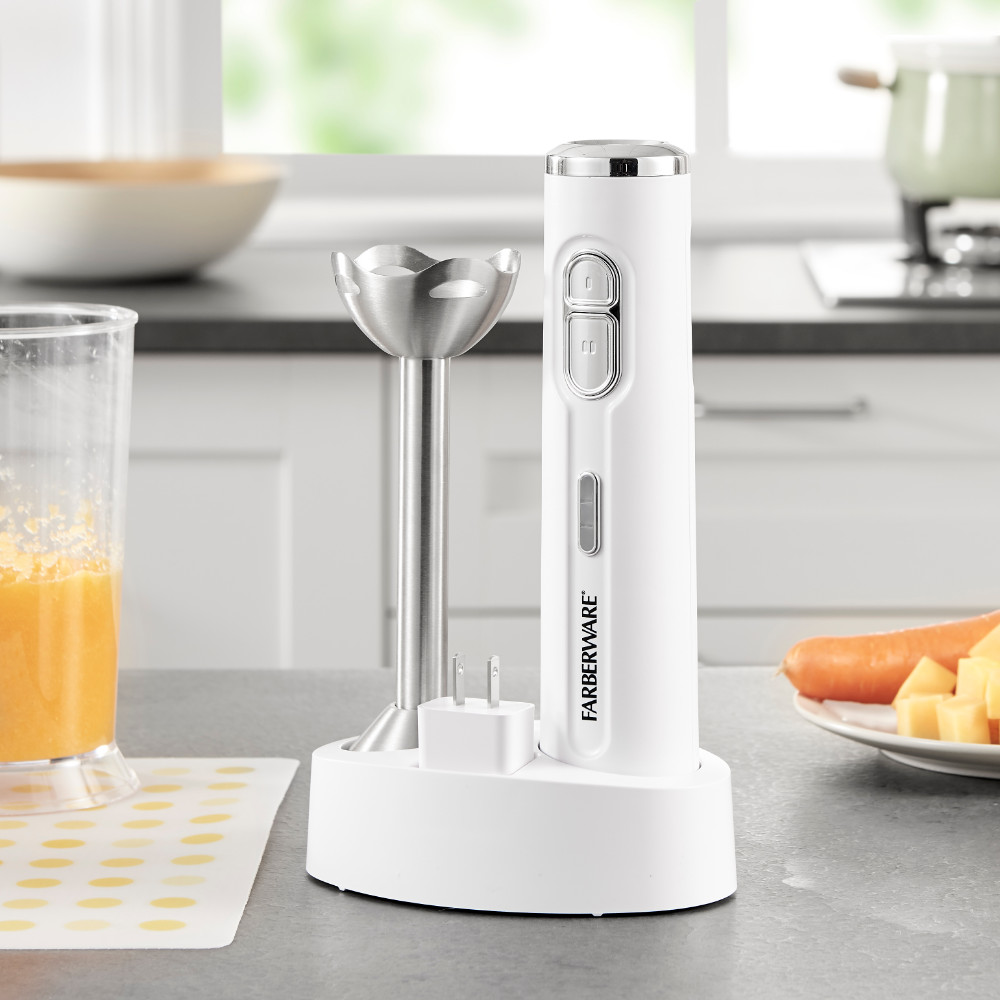 Cordless Rechargeable 2 Speed Immersion Blender