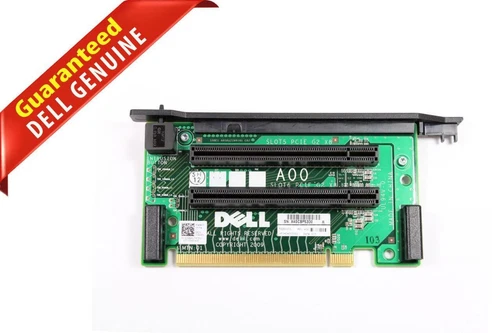 Dell Poweredge R715 R810 R815 PCIe Expansion Riser Card J222N 0J222N.
