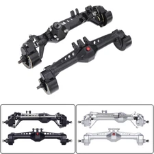 For 1/10 RC Crawler Vanquish VS4-10 Phoenix F10 F/R Portal Axle & Brass Weights