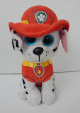 Ty Beanie Boos Paw Patrol'Marshall'the Dalmatian 2020 NO Hang Tag/Faded Tush Tag