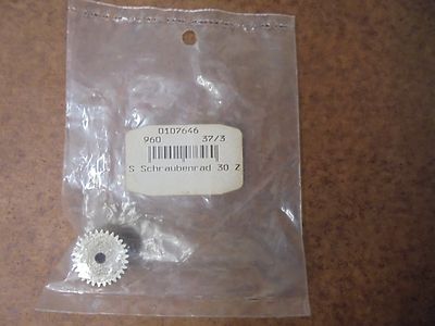 Webra Art.-Nr. 3537/3 Schraubenrad 30 Zähne Modul 0,5 Bohrung 3 mm aus Stahl