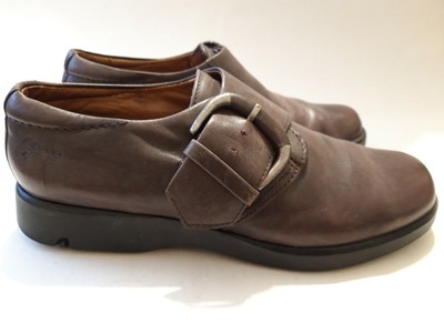 ecco monk strap shoes