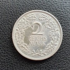 2 Mark Stück 1926 A Weimarer Republik Deutsches Reich Silber Münze