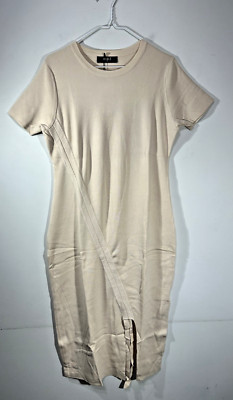 O.P.T. Plus Size: 2X Kint Dress Short Sleeve Sweater Tuckernuk Saks NWT
