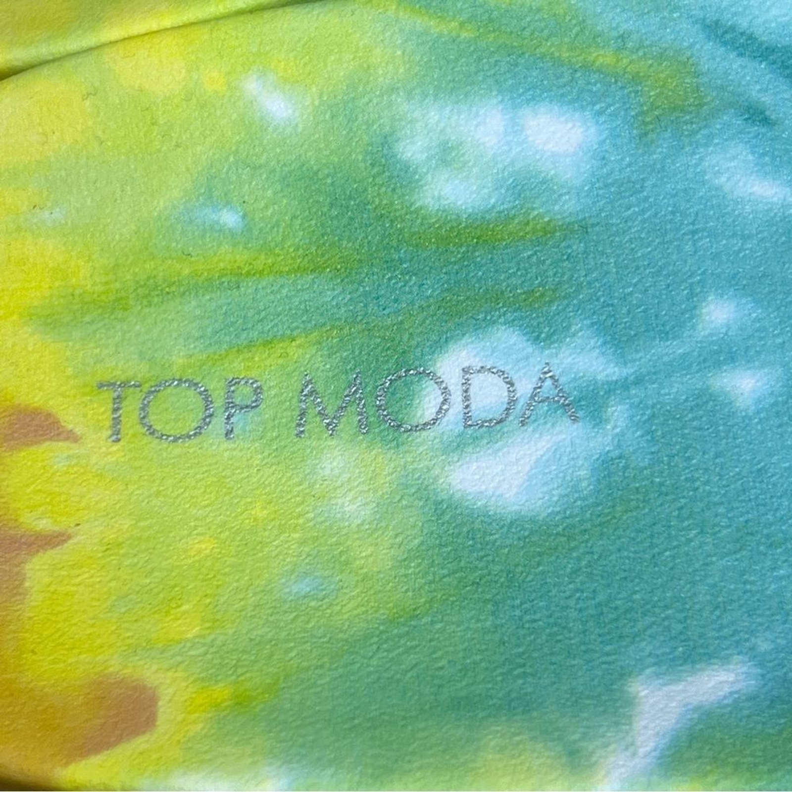 PANTOFOLA D’ORO Top moda taglia 11 diapositive punta aperta punta aperta sfocata