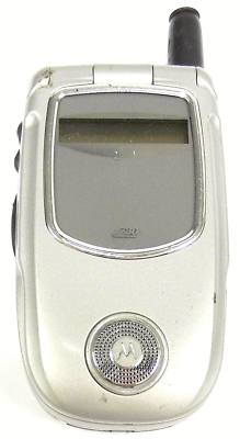 Motorola i series i730 - Silver and Gray ( Nextel ) PTT iDEN Flip