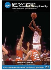 Indiana vs Syracuse - 1987 NCAA Division 1 Men's Basketball Championship DVD NEW