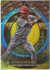 2022 Bowman Inception Ethan Wilson Gold Foil Pattern II #/50 SP