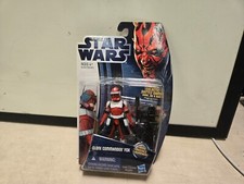 CLONE COMMANDER FOX CW 18 2012 Star Wars figure 3.75 MOC action Hasbro