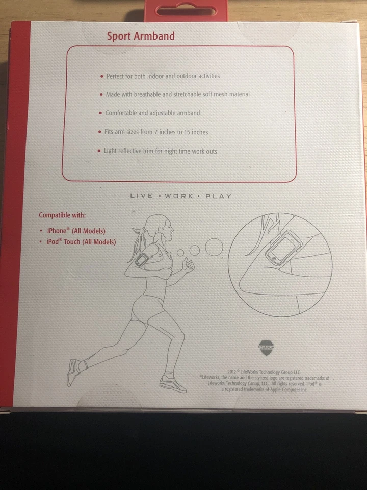 Lifeworks Sport Armband for IPhone and IPod Touch - Image 2 of 2