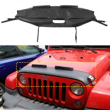 Front Hood Cover Engine End Bra Protector For Jeep Wrangler JK 2007-2017 Parts