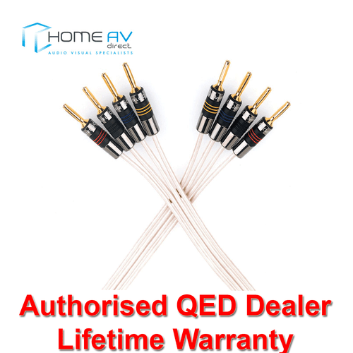 QED Performance Original BI-WIRE Speaker Cable White - Price Per Metre - Picture 3 of 3