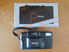 Vintage Vivitar PS:30 Point'n Shoot DX 35 MM Film Camera Original Box 080574