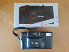 Vintage Vivitar PS:30 Point'n Shoot DX 35 MM Film Camera Original Box #080574