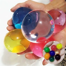 30/50/100/200/500/700 JUMBO SOIL WATER BEADS VASE BALLS  TABLE DECORATION MULTI