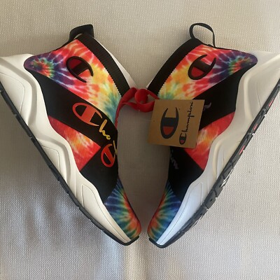 Champion Tie Dye Rally Crossover Trainer Shoes Men