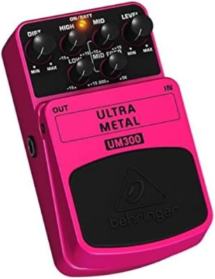 Ultra Metal UM300 Heavy Distortion Effects Pedal