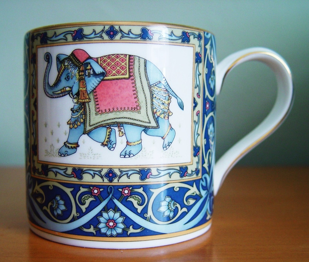  ウェッジウッド　カップソーサー　ブルーエレファントティーカップ ウェッジウッド ブルーエレファント カップ ソーサー 象
