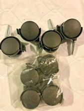 8 Chair Cabinet Casters Lock Wheels Hardware Tool box Office Desk Dresser wheels