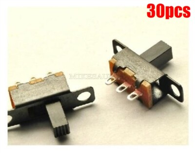 30Pcs Dip Switch On/Off Through-Hole SS12F15 G6 3-Pin Knob Height 6Mm New Ic sm