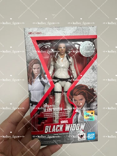 Bandai S.H.Figuarts MARVEL BLACK WIDOW Traje de Nieve Figura de Acción SHF Juguete Regalo Nuevo