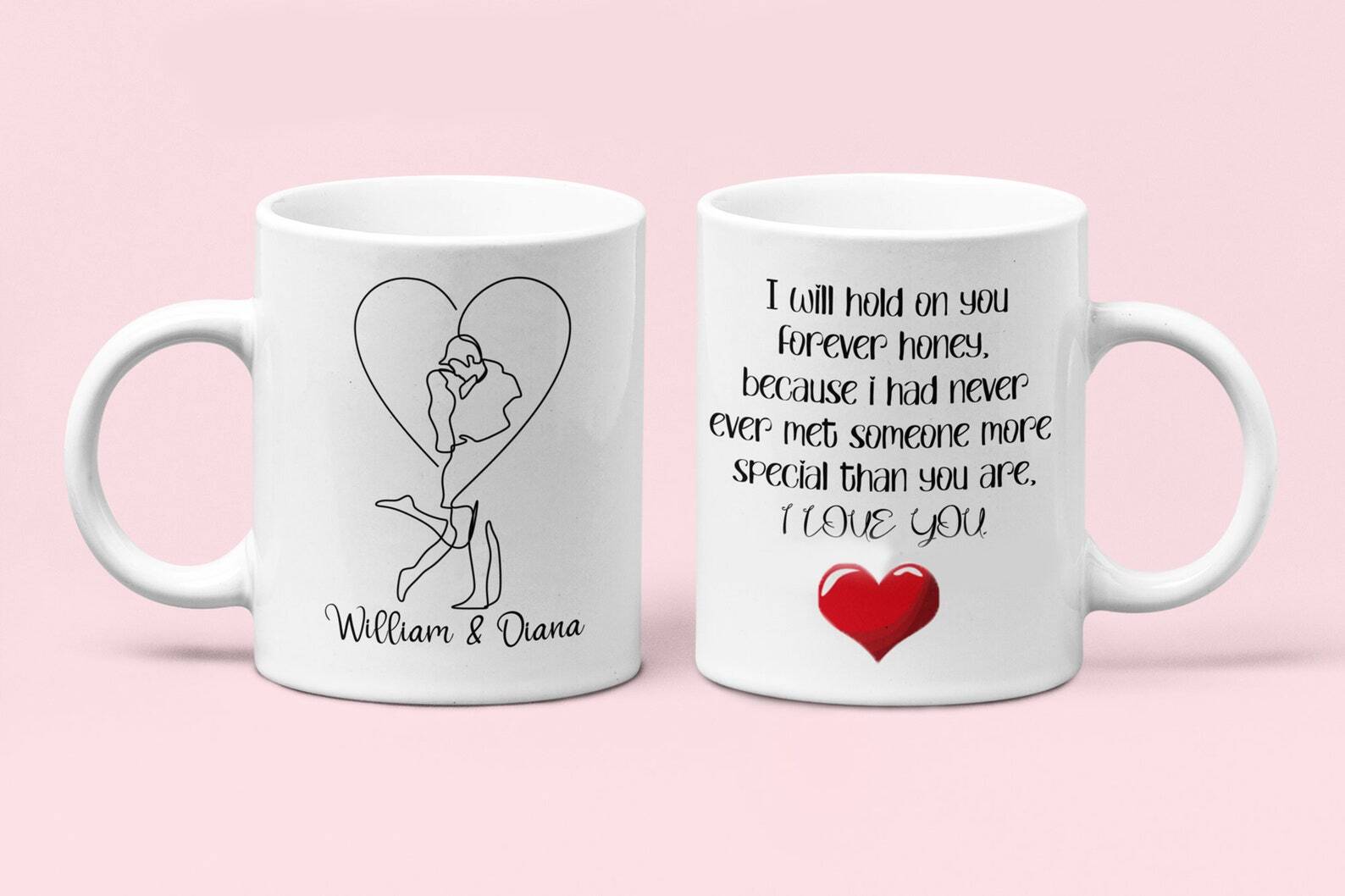 Personalised Couplelove Mug Coffee Mug  Tea Cup Gift Mug