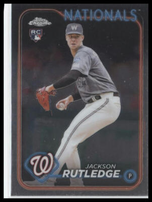 Jackson Rutledge Topps 2024 Topps Chrome #42 Jackson Rutledge | eBay