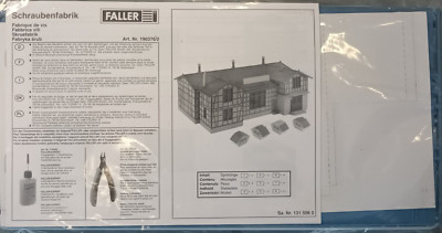 Faller Schraubenfabrik Nr. 190376/2 Kit Neu in OVP