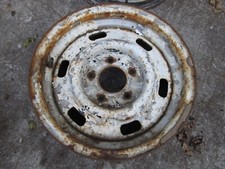 Rare Mexican Mopar A Body 5 On 4-12 14x5-12 Cop Police Rallye Wheel