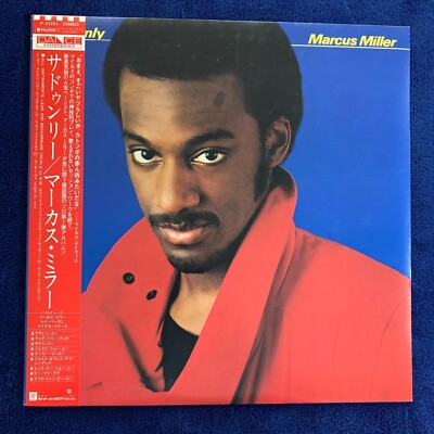 Marcus Miller   Suddenly Japan Press Jazz Funk LP P-11351 OBI NM