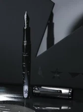 Montegrappa DAVID BOWIE  BLACKSTAR LIMITED EDITION FOUNTAIN PEN EF/F/M Choose