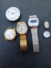 Job Lot Vintage Watches Spares and Repair Seconda Trafalgar Gilliams Etc Spares