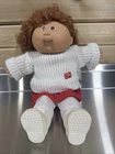 Cabbagepatch Kids Vintage 1978/1982 CurlyBrownHair, BrownEyes w/Outfit GoodCond.