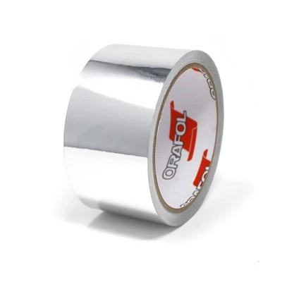 10m Zierstreifen 50mm Chrom Silber Auto Motorrad Dekorstreifen Seitenstreifen - Bild 1 von 4