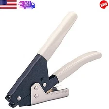 Nylon Zip Tie Gun Tensioning Tool Tighten Straps Cable Cutter for HVAC Duct Work