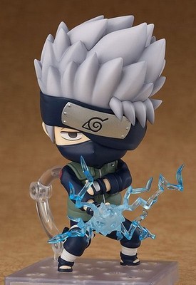 NARUTO SHIPPUDEN NENDOROID KAKASHI HATAKE GOODSMILE COMPANY ACTIONFIGUR NEU