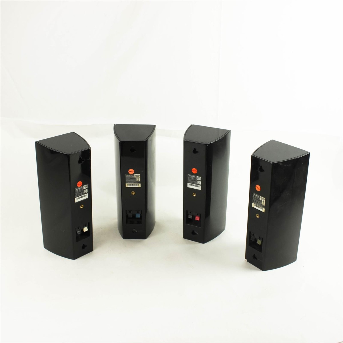 Onkyo 4-Piece Surround Speakers 2x SKM-360S 2x SKF-360F Used | eBay