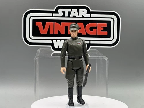 Vintage Custom Star Wars Figure Cheif Bast Imperial Officer Kenner 3.75”