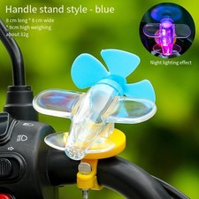 LED Airplane Light Powered by Wind for Motorcycles and Electric Vehicles