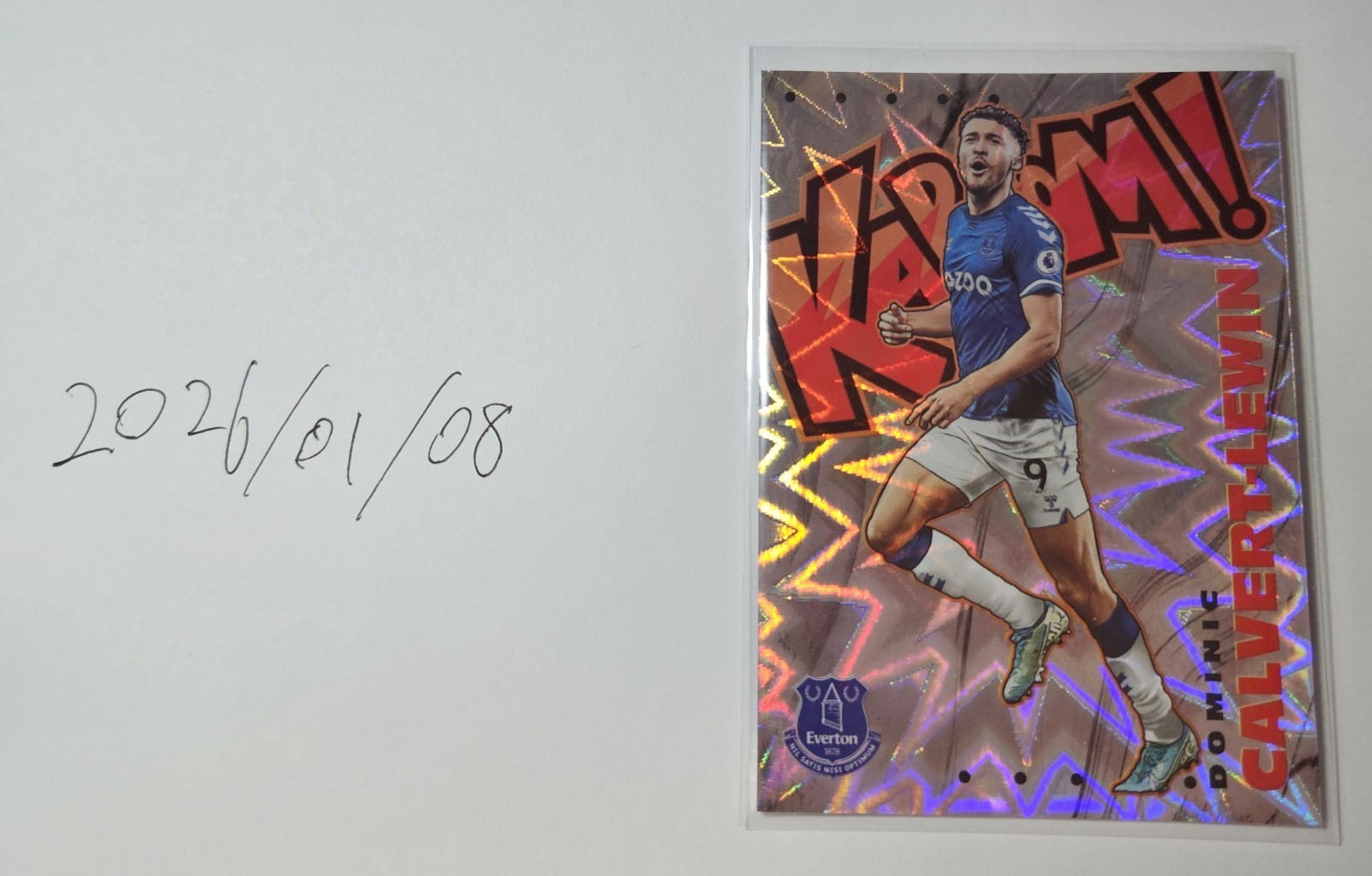 2020-21 Panini Prizm Premier League - Kaboom Dominic Calvert-Lewin #8