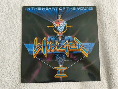 Vinyl LP - WINGER - IN THE HEART OF THE YOUNG - 1990 1st EU Press incl. Poster