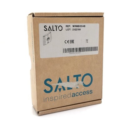 NEW Salto WRMB004B Modular XS4 Wall-Mounted Card Reader for Access Control Black