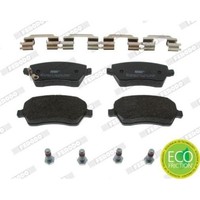 Bremsbelagsatz Scheibenbremse Ferodo FDB4069 Premier Eco Friction FüR Nissan