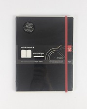 BN Moleskine Plus A4 Large Plain Adobe Paper Tablet Black