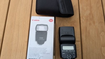 Canon Speedlite 430 EX II, Aufsteckblitz / Blitzgerät, komplett mit Blitzschuh